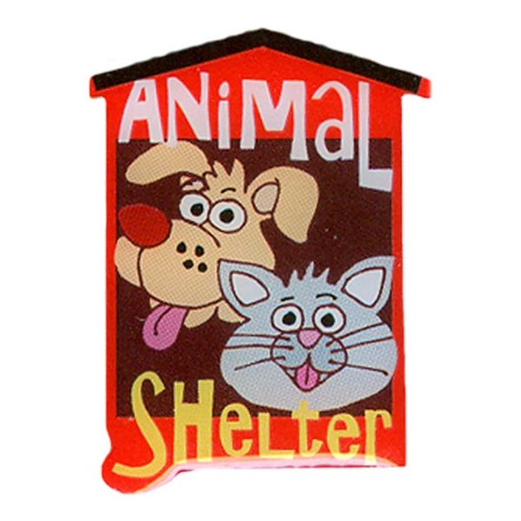 12 pieces 2" Custom Activity Scouts Applique Fun Patches - Animal Shelter Pin