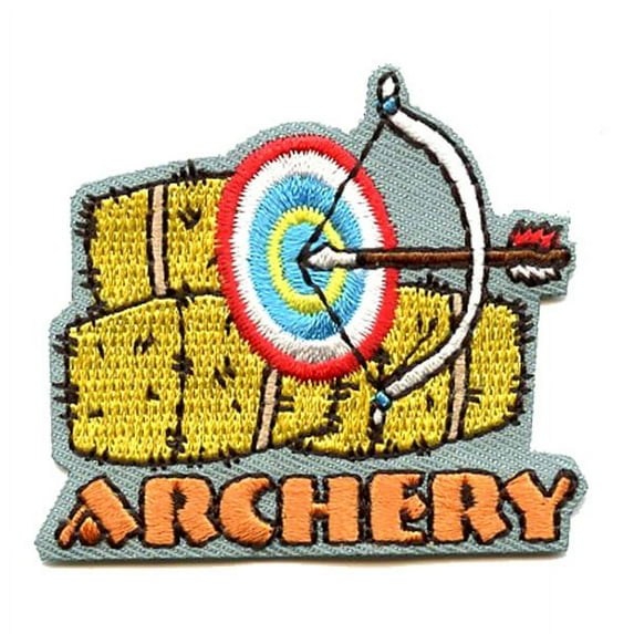 12 pieces 2" Custom Activity Scouts Applique Fun Patches - Archery Patch