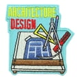 thumbnail image 1 of 12 pieces 2" Custom Activity Scouts Applique Fun Patches - Architecture Design Patch, 1 of 1