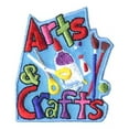 thumbnail image 1 of 12 pieces 2" Custom Activity Scouts Applique Fun Patches - Arts & Crafts Patch, 1 of 1