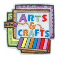 thumbnail image 1 of 12 pieces 2" Custom Activity Scouts Applique Fun Patches - Arts & Crafts Patch, 1 of 1