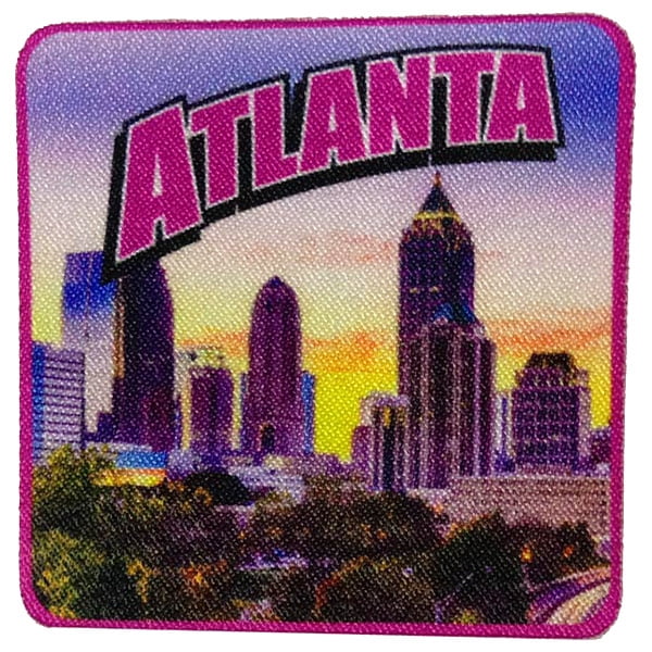 12 pieces 2" Custom Activity Scouts Applique Fun Patches - Atlanta Patch