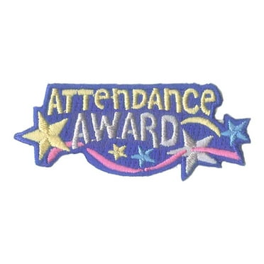 12 pieces 2" Custom Activity Scouts Applique Fun Patches - Attendance Award Patch