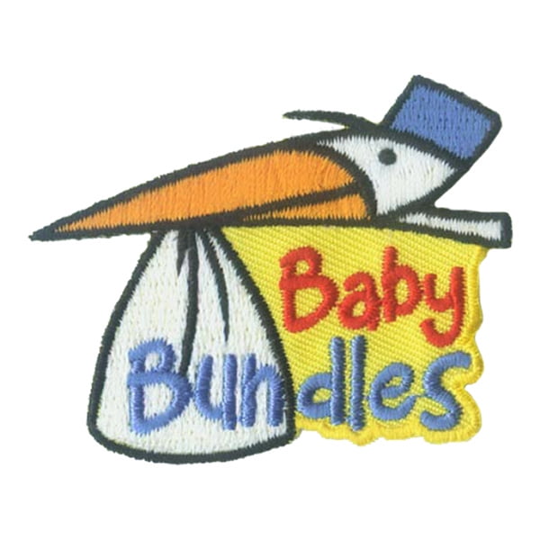 12 pieces 2" Custom Activity Scouts Applique Fun Patches - Baby Bundles Patch
