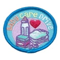 thumbnail image 1 of 12 pieces 2" Custom Activity Scouts Applique Fun Patches - Baby Care Drive Patch, 1 of 1