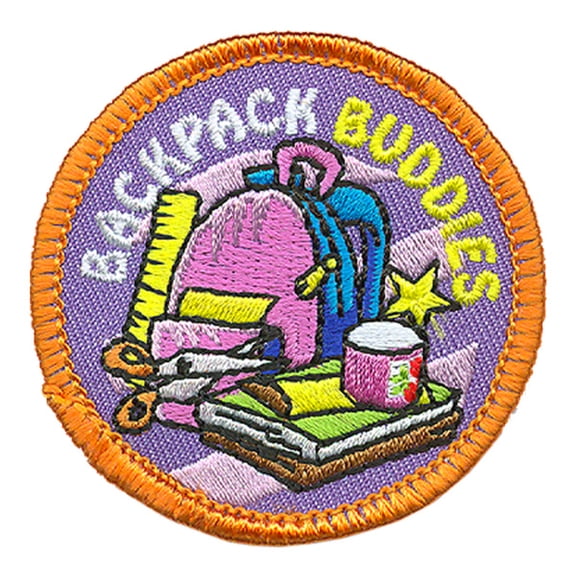 12 pieces 2" Custom Activity Scouts Applique Fun Patches - Backpack Buddies Patch