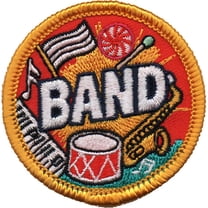 12 pieces 2" Custom Activity Scouts Applique Fun Patches - Band Patch 1