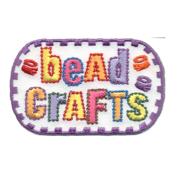12 pieces 2" Custom Activity Scouts Applique Fun Patches - Bead Crafts Patch