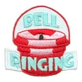 thumbnail image 1 of 12 pieces 2" Custom Activity Scouts Applique Fun Patches - Bell Ringing Kettle Patch, 1 of 1
