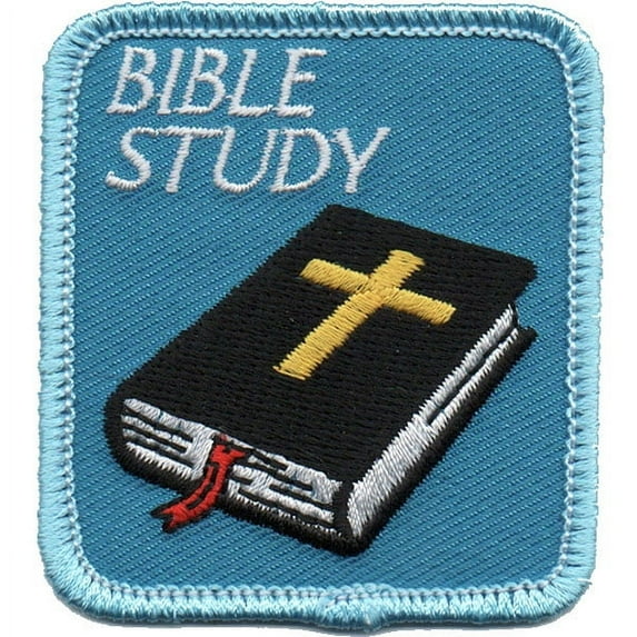 12 pieces 2" Custom Activity Scouts Applique Fun Patches - Bible Study Patch
