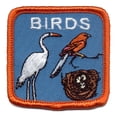 thumbnail image 1 of 12 pieces 2" Custom Activity Scouts Applique Fun Patches - Birds Patch, 1 of 1