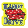 thumbnail image 1 of 12 pieces 2" Custom Activity Scouts Applique Fun Patches - Blanket Drive Patch 1, 1 of 1