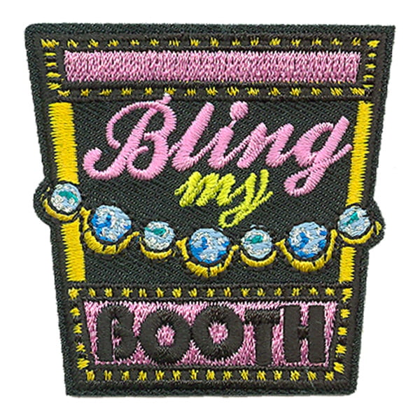 12 pieces 2" Custom Activity Scouts Applique Fun Patches - Bling My Booth Patch