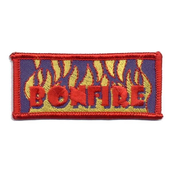 12 pieces 2" Custom Activity Scouts Applique Fun Patches - Bonfire Patch