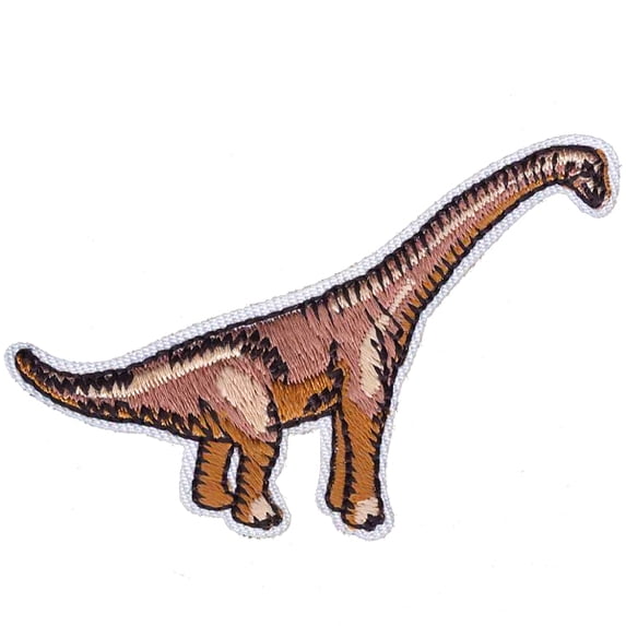 12 pieces 2" Custom Activity Scouts Applique Fun Patches - Brachiosaurus Patch