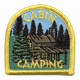 thumbnail image 1 of 12 pieces 2" Custom Activity Scouts Applique Fun Patches - Cabin Camping (Dome) Patch, 1 of 1