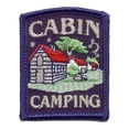 thumbnail image 1 of 12 pieces 2" Custom Activity Scouts Applique Fun Patches - Cabin Camping Patch, 1 of 1