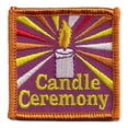 thumbnail image 1 of 12 pieces 2" Custom Activity Scouts Applique Fun Patches - Candle Ceremony Patch, 1 of 1