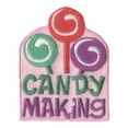thumbnail image 1 of 12 pieces 2" Custom Activity Scouts Applique Fun Patches - Candy Making Patch 2, 1 of 1