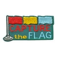 thumbnail image 1 of 12 pieces 2" Custom Activity Scouts Applique Fun Patches - Capture The Flag Patch, 1 of 1