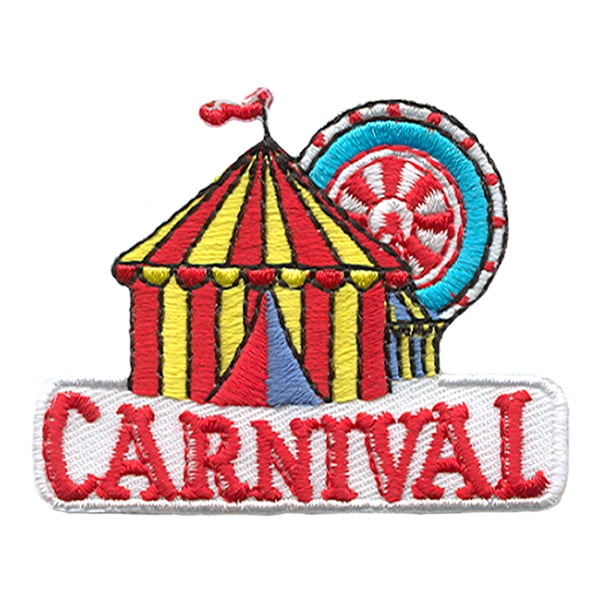 12 pieces 2" Custom Activity Scouts Applique Fun Patches - Carnival Patch 1
