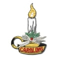 thumbnail image 1 of 12 pieces 2" Custom Activity Scouts Applique Fun Patches - Caroling (Candle) Patch, 1 of 1