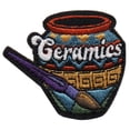 thumbnail image 1 of 12 pieces 2" Custom Activity Scouts Applique Fun Patches - Ceramics Patch, 1 of 1