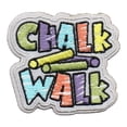 thumbnail image 1 of 12 pieces 2" Custom Activity Scouts Applique Fun Patches - Chalk Walk Patch, 1 of 1