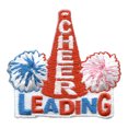 thumbnail image 1 of 12 pieces 2" Custom Activity Scouts Applique Fun Patches - Cheer Leading Patch, 1 of 1