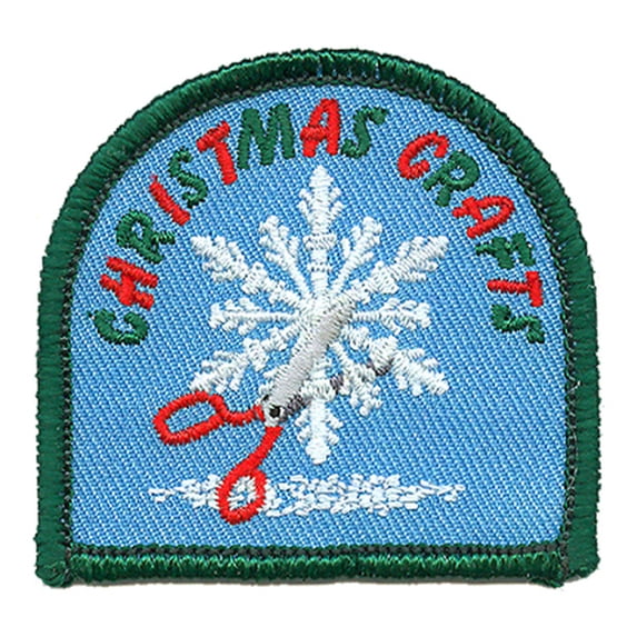 12 pieces 2" Custom Activity Scouts Applique Fun Patches - Christmas Crafts Patch