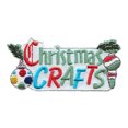 thumbnail image 1 of 12 pieces 2" Custom Activity Scouts Applique Fun Patches - Christmas Crafts Patch, 1 of 1