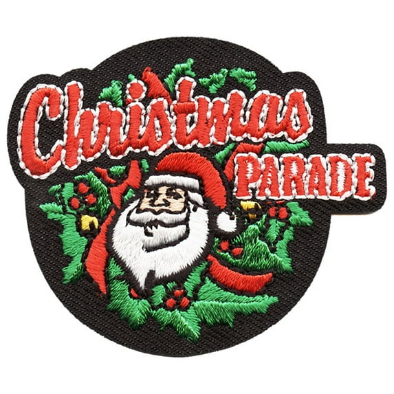 12 pieces 2" Custom Activity Scouts Applique Fun Patches - Christmas Parade Patch