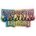 thumbnail image 1 of 12 pieces 2" Custom Activity Scouts Applique Fun Patches - Christmas Tree Lighting Patch, 1 of 1