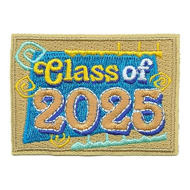 12 pieces 2" Custom Activity Scouts Applique Fun Patches - Class Of 2025 Patch