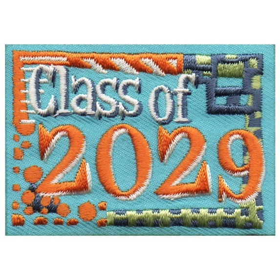 12 pieces 2" Custom Activity Scouts Applique Fun Patches - Class Of 2029 Patch