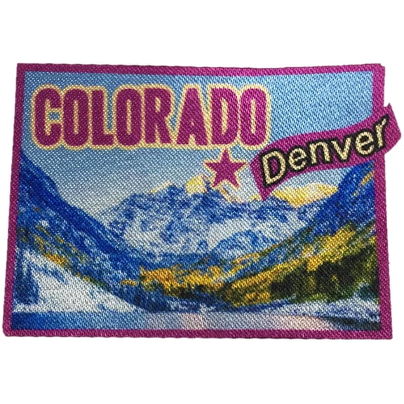 12 pieces 2" Custom Activity Scouts Applique Fun Patches - Colorado Patch