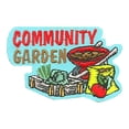 thumbnail image 1 of 12 pieces 2" Custom Activity Scouts Applique Fun Patches - Community Garden Patch, 1 of 1