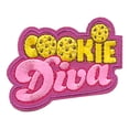 thumbnail image 1 of 12 pieces 2" Custom Activity Scouts Applique Fun Patches - Cookie Diva Patch 7, 1 of 1