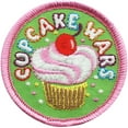 thumbnail image 1 of 12 pieces 2" Custom Activity Scouts Applique Fun Patches - Cupcake Wars Patch, 1 of 1