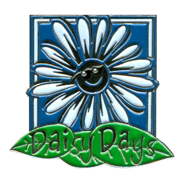 12 pieces 2" Custom Activity Scouts Applique Fun Patches - Daisy Days Pin