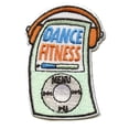 thumbnail image 1 of 12 pieces 2" Custom Activity Scouts Applique Fun Patches - Dance Fitness Patch 3, 1 of 1