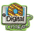 thumbnail image 1 of 12 pieces 2" Custom Activity Scouts Applique Fun Patches - Digital Cookie Patch, 1 of 1