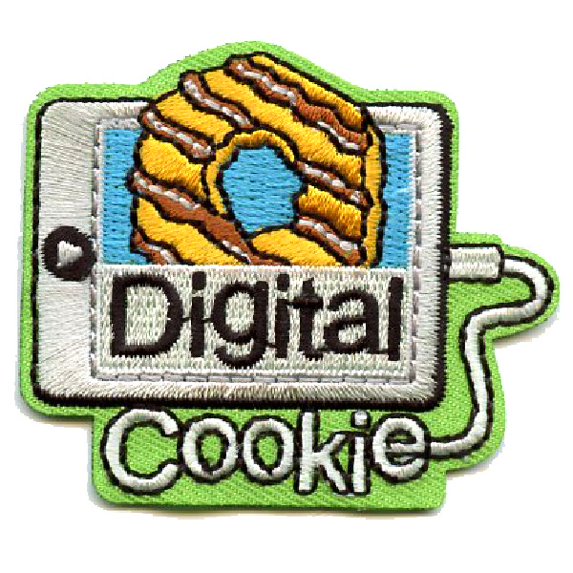 12 pieces 2" Custom Activity Scouts Applique Fun Patches - Digital Cookie Patch