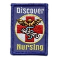 thumbnail image 1 of 12 pieces 2" Custom Activity Scouts Applique Fun Patches - Discover Nursing Patch, 1 of 1