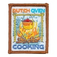 thumbnail image 1 of 12 pieces 2" Custom Activity Scouts Applique Fun Patches - Dutch Oven Cooking Patch 1, 1 of 1