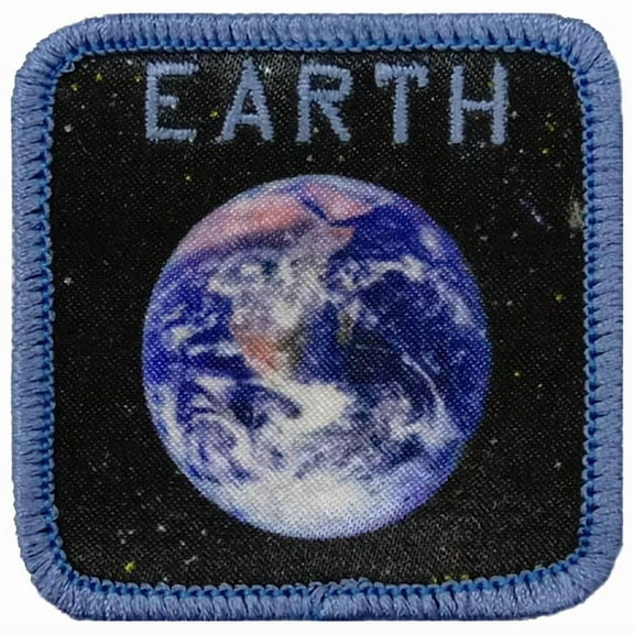 12 pieces 2" Custom Activity Scouts Applique Fun Patches - Earth Patch