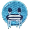 thumbnail image 1 of 12 pieces 2" Custom Activity Scouts Applique Fun Patches - Emoji - Cold Face Patch, 1 of 1