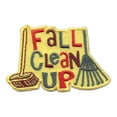 thumbnail image 1 of 12 pieces 2" Custom Activity Scouts Applique Fun Patches - Fall Clean Up Patch, 1 of 1