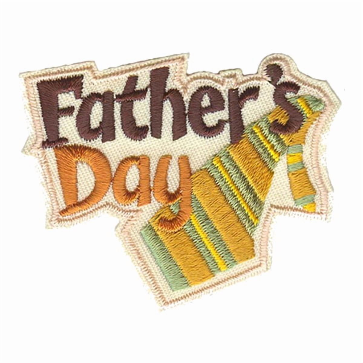 12 pieces 2" Custom Activity Scouts Applique Fun Patches - Father's Day Patch