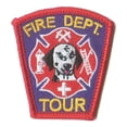 thumbnail image 1 of 12 pieces 2" Custom Activity Scouts Applique Fun Patches - Fire Dept. Tour Patch, 1 of 1